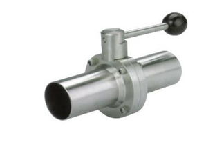 d61x 16p衛(wèi)生食品級(jí)加長(zhǎng)焊接蝶閥 不銹鋼衛(wèi)生級(jí)食品閥門(mén)